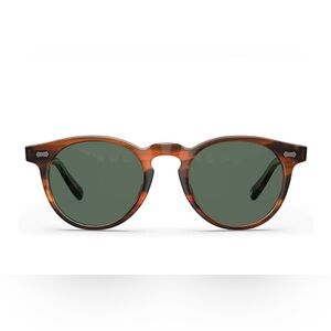 Carfia Polarized Sunglasses retro classic round CA5506